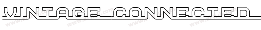 Vintage Connected Sc字体转换 Vintage Connected Sc字体转换